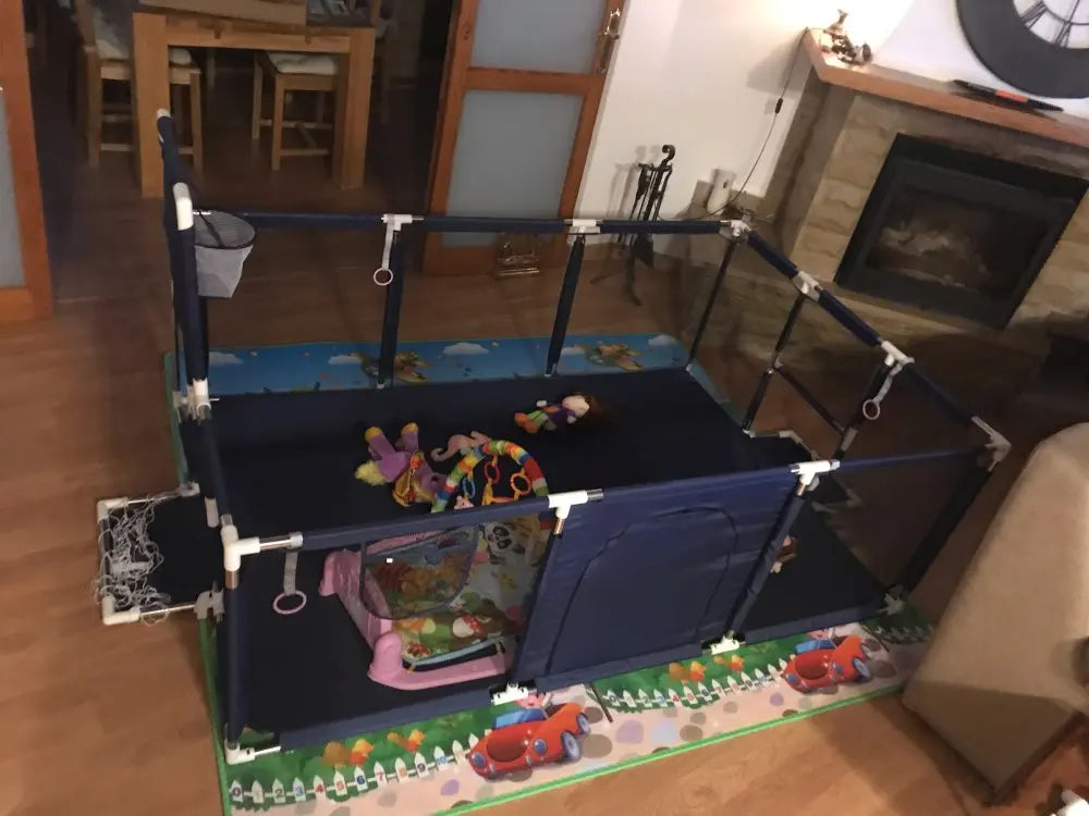 Grand Parc Bébé IMBABY – Aire de Jeux XL et Piscine à Balles Sèche pour Enfants