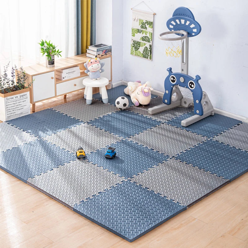 Tapis de Jeu Puzzle en Mousse EVA pour Bébé – Dalles Assemblables Antidérapantes (30×30 cm)