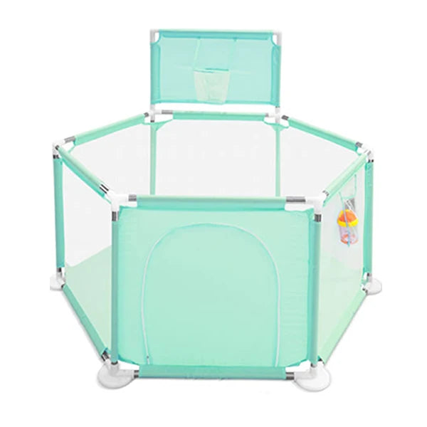 Grand Parc Bébé IMBABY – Aire de Jeux XL et Piscine à Balles Sèche pour Enfants