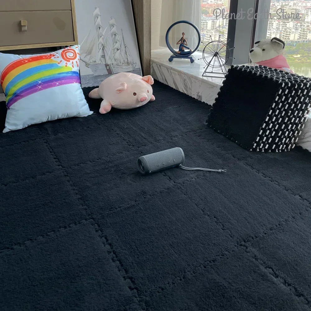 Tapis Puzzle Bébé en Mousse Douce – Dalles Moelleuses pour Chambre et Espace de Jeu Enfant