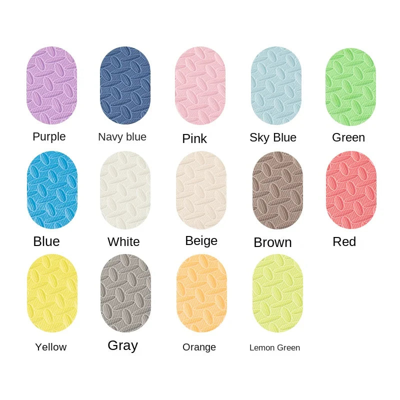 Tapis de Jeu Puzzle en Mousse EVA pour Bébé – Dalles Assemblables Antidérapantes (30×30 cm)