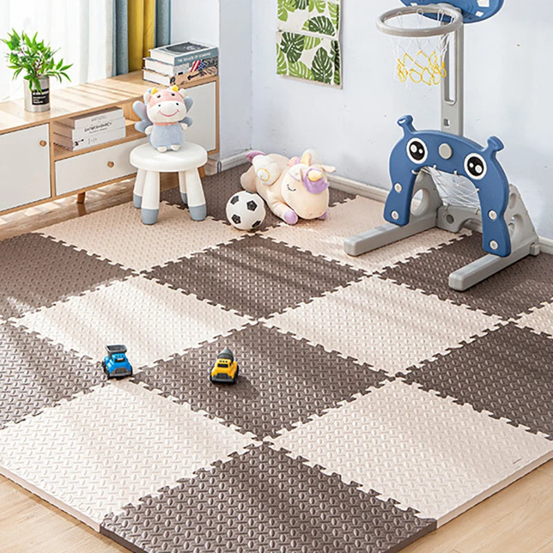 Tapis de Jeu Puzzle en Mousse EVA pour Bébé – Dalles Assemblables Antidérapantes (30×30 cm)