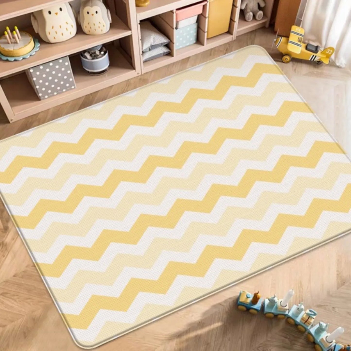 Tapis de Jeu Bébé Pliable Double Face – Tapis d'Éveil Portable et Imperméable
