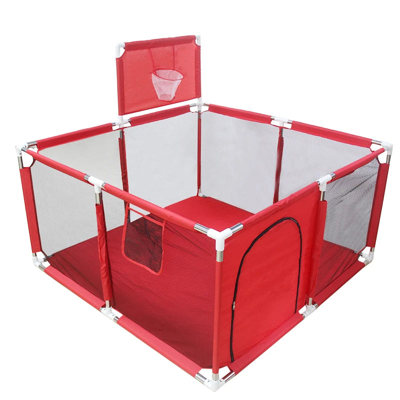 Grand Parc Bébé IMBABY – Aire de Jeux XL et Piscine à Balles Sèche pour Enfants