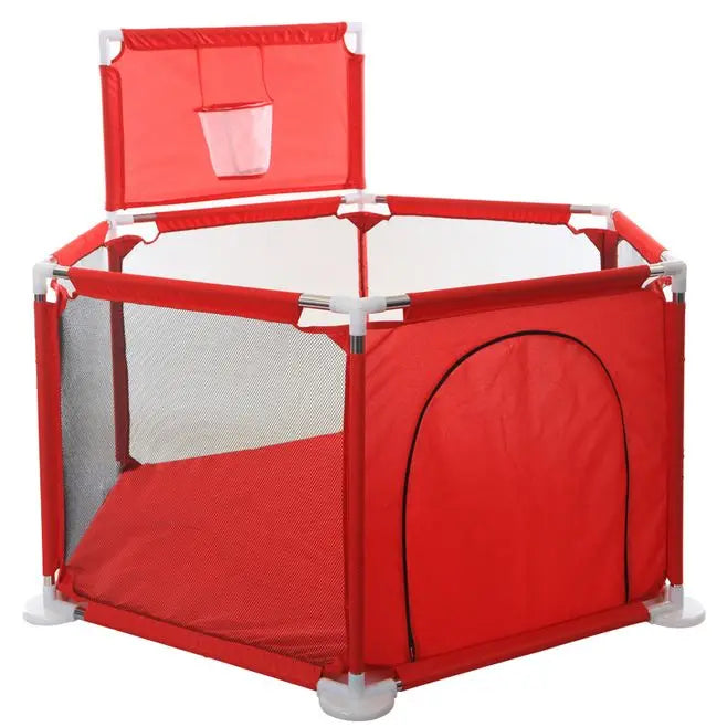 Grand Parc Bébé IMBABY – Aire de Jeux XL et Piscine à Balles Sèche pour Enfants