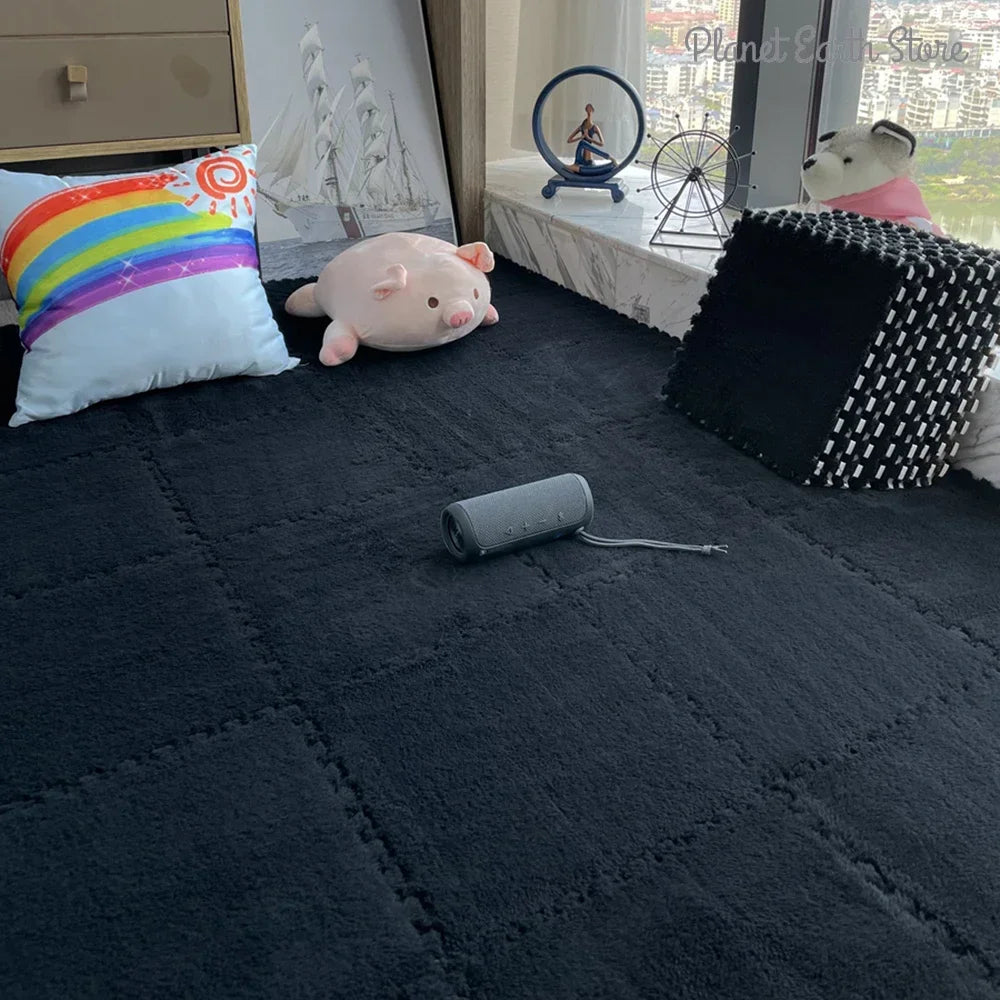 Tapis Puzzle Bébé en Mousse Douce – Dalles Moelleuses pour Chambre et Espace de Jeu Enfant